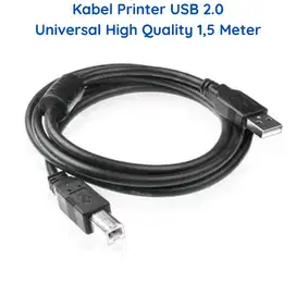 Kabel Printer Universal USB Versi 2.0 High Quality 1,5 Meter