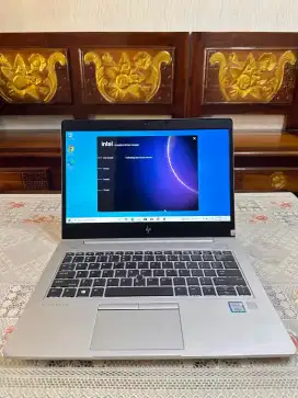 Laptop HP slim ngebut Core i7 gen8 ram 16gb ssd 512gb