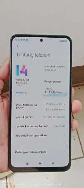 Poco. X5. 5G resmi. 8+5/256 no mnus cas biasa nfc