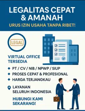 Jasa Legalitas Cepat & Amanah
