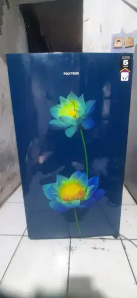 Kulkas 1 pintu polytron kembang GRATIS ANTAR