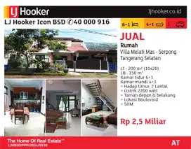 Rumah di Villa Melati Mas Tangerang Selatan
