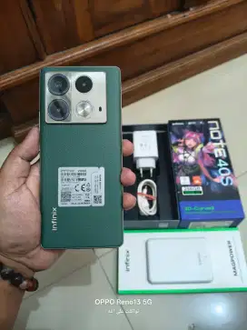 Infinix note 40s ram 8/256 fulset original