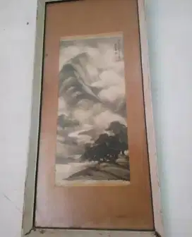 Lukisan kertas tua cina