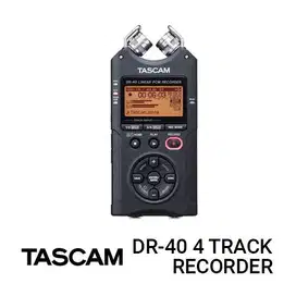 TASCAM DR-40 LINEAR PCM RECORDER