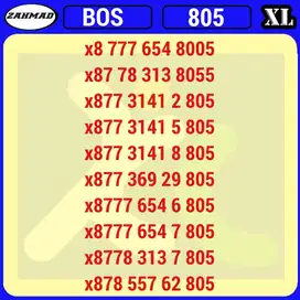 NOCAN 805 BOS Kartu perdana nomor cantik super rapi seri murah