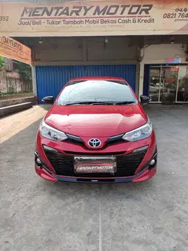 Yaris S TRD Sportivo Automatic Tahun 2019 Merah Metalik Murah Terawat