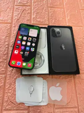 Iphone 13 Pro Max 128GB Bekas iBox Fullset Original Mulus No Minus