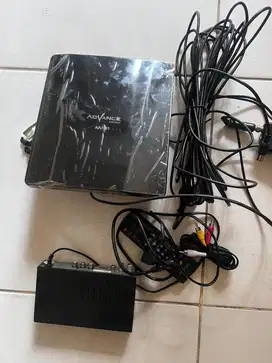 DIJUAL STB & ANTENA INDOOR ADVANCE
