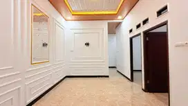 DIJUAL RUMAH HUK 114 M2 DESAIN MINIMALIS MODERN ADA KOLAM IKAN HIAS