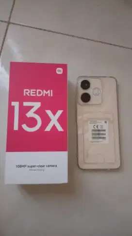 redmi 13x baru 5 hari beli, new