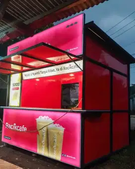 BOOTH KONTAINER/BOOTH CONTAINER MURAH/GEROBAK KONTAINER/GEROBAK