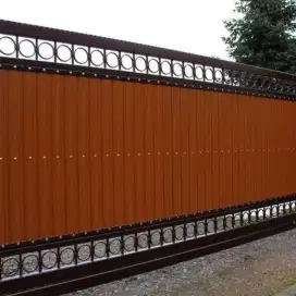 Bengkel las Lampung tralis kanopi pintu pagar gerbang tangga