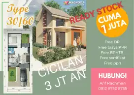 Rumah murah tanpa DP Tangerang bandara