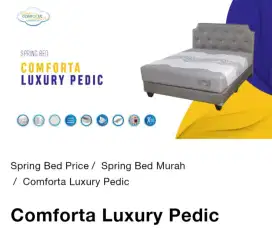 Kasur dan dipan comforta luxury pedic size 160x200