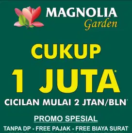Rumah murah dekat jakarta barat free dp cicilan 2 juta an