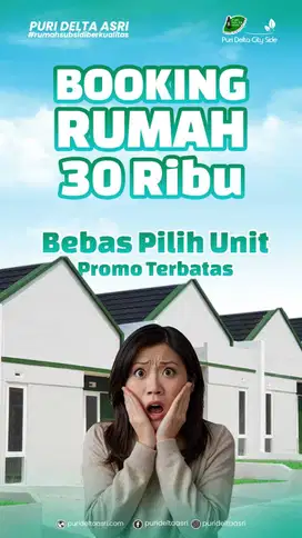 Perumahan subsidi lingkungan asri dan dilengkapi dengan scurity