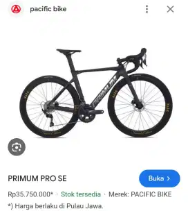 Sepeda RoadBike Primum Pro SE (TidakJd Pakai)