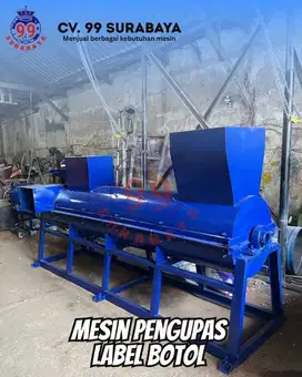 Mesin Pengupas Label Botol keluar secara terpisah 2025
