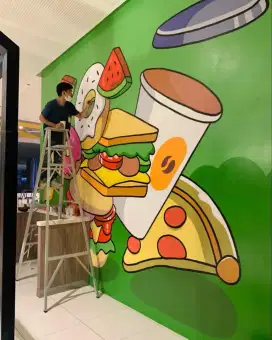 JASA MURAL LUKIS DESIGN DINGDING CAFE RESTO DLL
