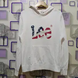 Hoodie Lee putih