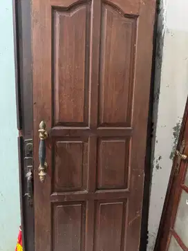 Pintu dan Jendela Kayu Jati Lama