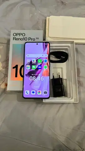 Dijual Oppo Reno 10 Pro Purple 12/256GB 5G Resmi Lengkap