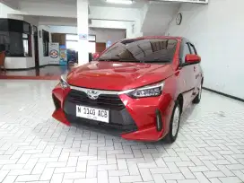 Toyota Agya G 1.2L CVT Tahun 2023 Merah Metalik