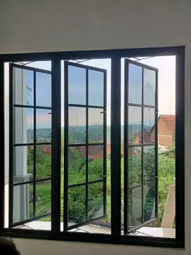 Kusen jendela pintu alumunium