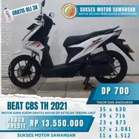 ORDER LANGSUNG HONDA BEAT CBS TH 2021 , CASH ATAU KREDIT