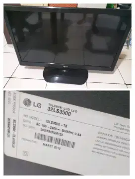 Jual tv led 32 inch LG gak ada gambar ada suara