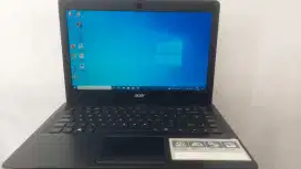 JUAL LAPTOP, ACER Z1402 INTEL CELERON2957U RAM 8 G, HDD500GB, WIN10PRO