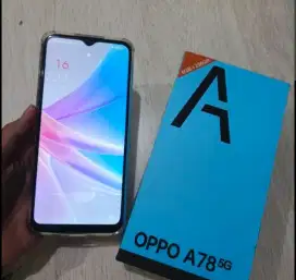 Hp Oppo A78 5g ram 8/256gb