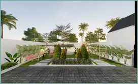 Rumah Murah Sleman + Taman Bermain Villa Sejuk Ambarketawang Gamping