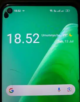 Jual hp oppo A74 5G silver