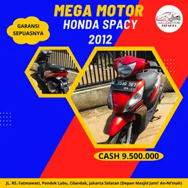 HONDA SPACY 2012 CASH KREDIT JAMINAN GARANSI SEPUASNYA