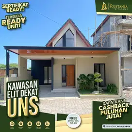 Investasi Cerdas! Rumah 1 Lantai Dekat Solo, Dekat UNS