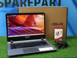 JUAL CEPAT LAPTOP SLIM ASUS VIVOBOOK A407MA FULLSET