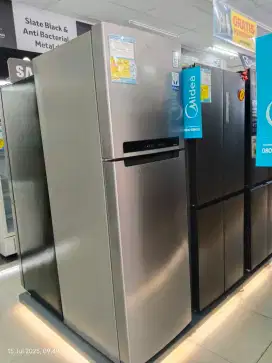 New Kulkas Midea 428 Liter Inverter, Cicilan Bisa Tanpa DP, Tanpa CC