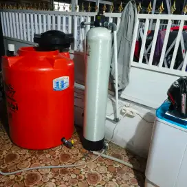 Filter penjernih air sumur bor, sumur gali, air pam dll medan