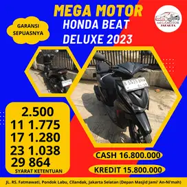 HONDA BEAT DELUXE 2023 CASH KREDIT JAMINAN GARANSI SEPUASNYA