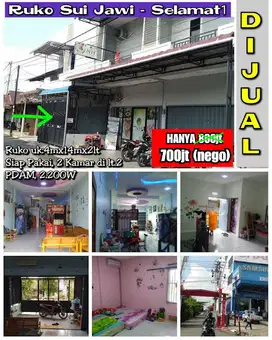 Ruko SIAP Pakai Sungai Jawi (Dekat Mitra Mart)