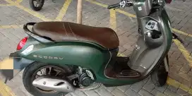Honda Scoopy Prestige Hijau Army Plat W