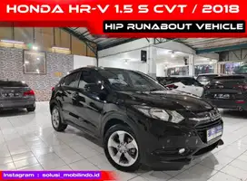 Honda HRV S CVT 1.5 Bensin AT 2018 Hitam, low km