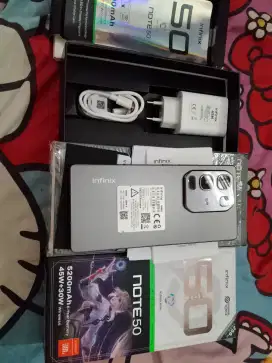 infinix note 50 4G 8/256 Fullset Like New