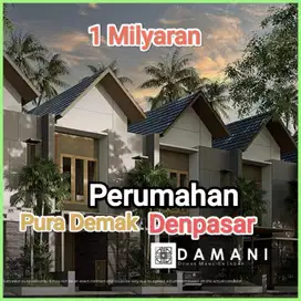 Jual Rumah Siap Huni Baru 3 kamar 1 are Pure Demak Denpasar Bali