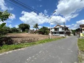 Tanah Pekarangan  Murah Jogja Utara, Tepi Jalan