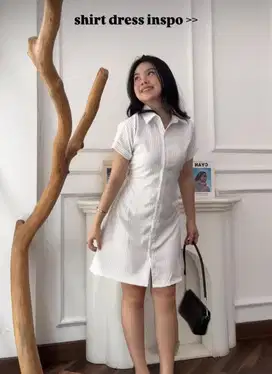 Dress salur tebal