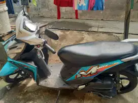 Motor mio m3 125 street hijau kombinasi