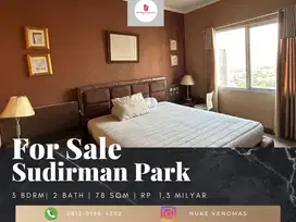 Dijual Apartement Sudirman Park 3BR Full Furnished